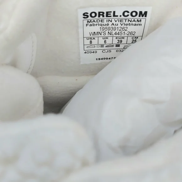 Sorel Explorer II Carnival Cozy WP Waterproof Canoe Sea Salt Boots Womens Size 8 - Picture 9 of 13